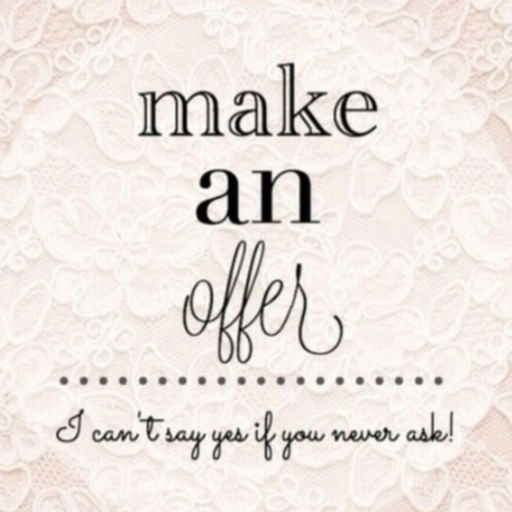 Offers welcome, bundles encouraged ✨